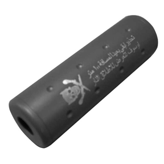 Royal silenziatore stubby per armi softair (nero)