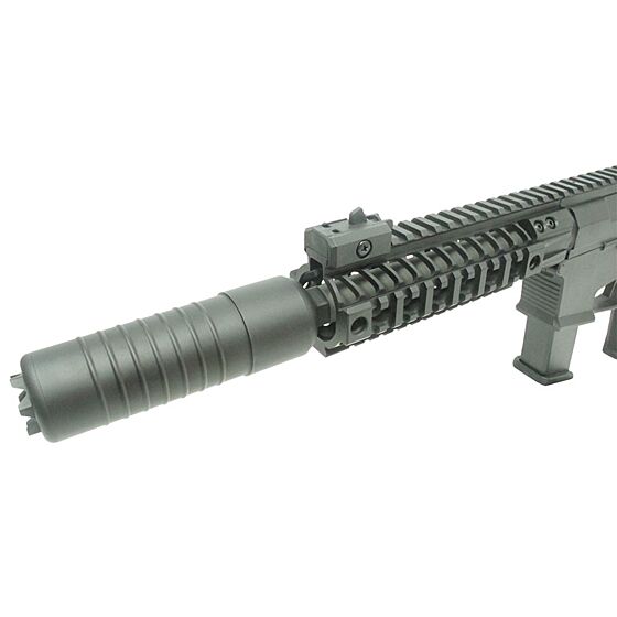 Ares silenziatore M45 per armi softair 16mm+ (nero)