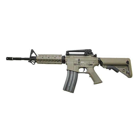 Nuprol fucile elettrico delta M4 SOPMOD full metal (tan)