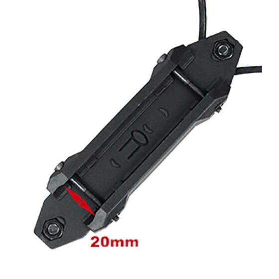 SOTAC 20mm dual switch button with Sfire plug for MAWL-C1+ device (dark earth)