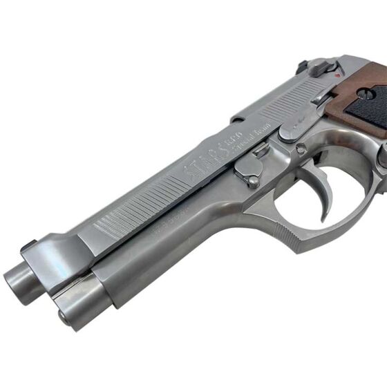 We pistola a gas m92 samurai edge full metal (stainless)