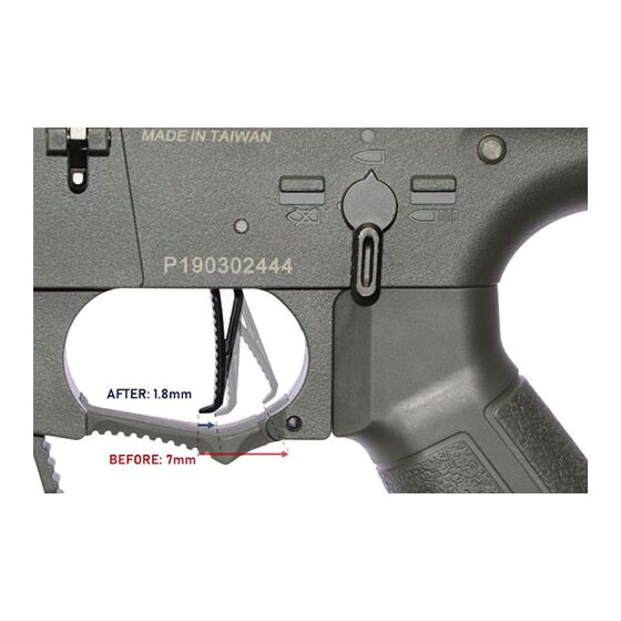 Airtech Studios speed trigger conversion kit for G&G M4 & PCC9 with ETU (cm16)