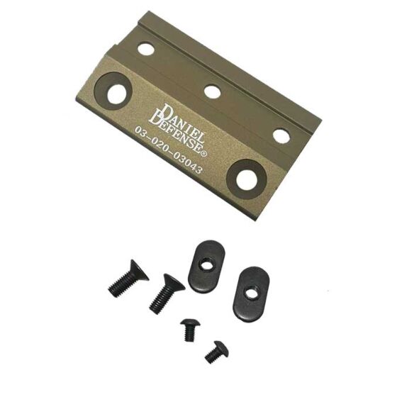 Sotac porta torcia DD style per astina rail Geissele (dark earth)
