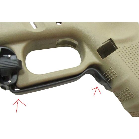 SOTAC controllo remoto per flash light X300/X400 su Glock (nero)