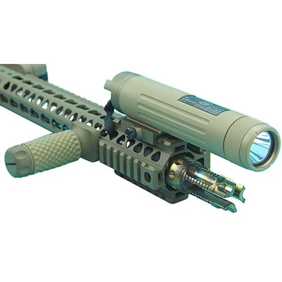 G&p torcia led VLI X9 ras con batteria lipo 1600 7.4v (tan)
