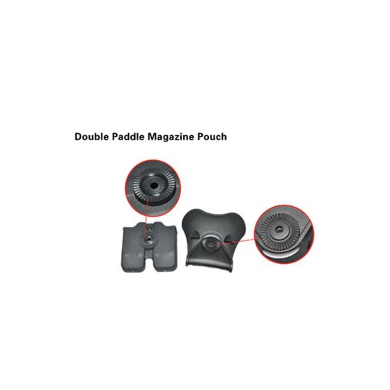 Cytac tech dual magazine holster for beretta type magazine