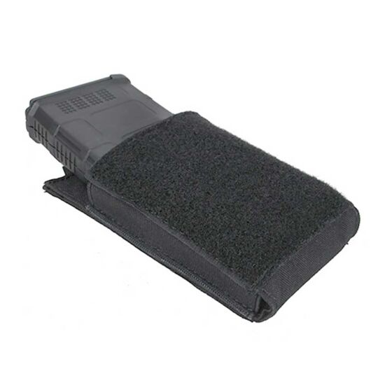 TheBlackShips tasca velcrata porta caricatore (nera)