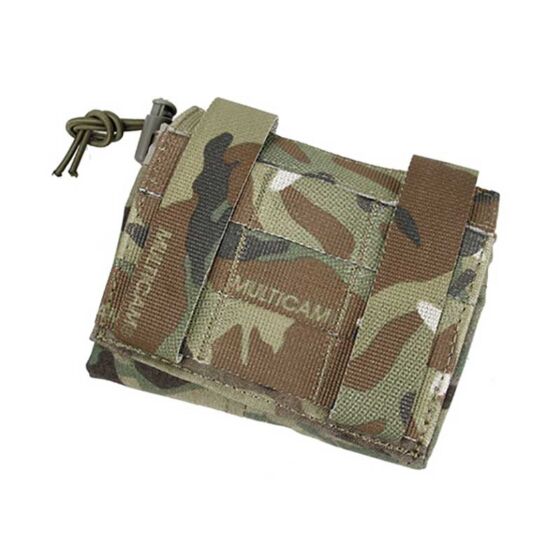 The BlackShips tasca drop pouch avvolgibile (multicam)