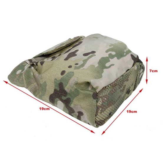 The BlackShips tasca drop pouch avvolgibile (multicam)