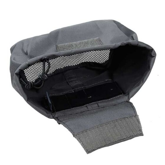 The BlackShips tasca drop pouch avvolgibile (wolf grey)