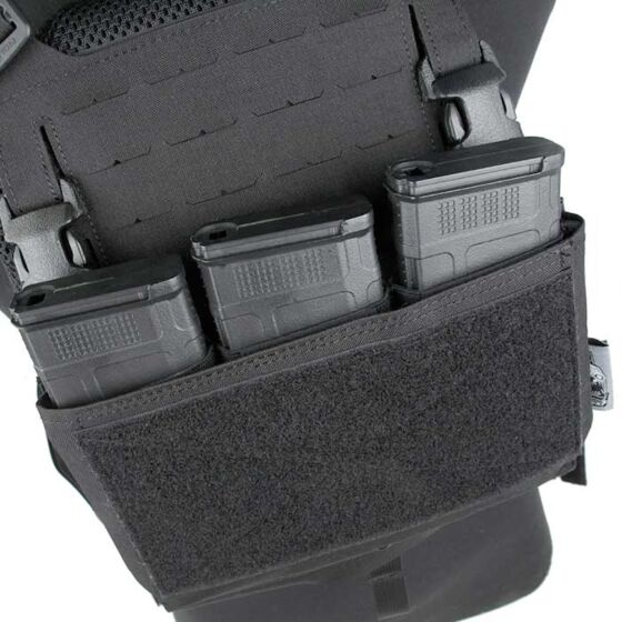 TheBlacksShip giubbino tattico MA-81 plate carrier (nero)