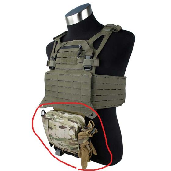 TheBlackShips tasca marsupio Drop Pouch MA-35A (multicam)