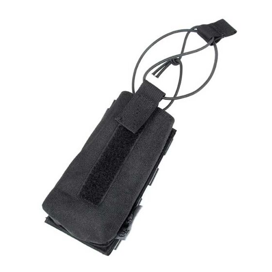 TheBlackShips bottle pouch (black)