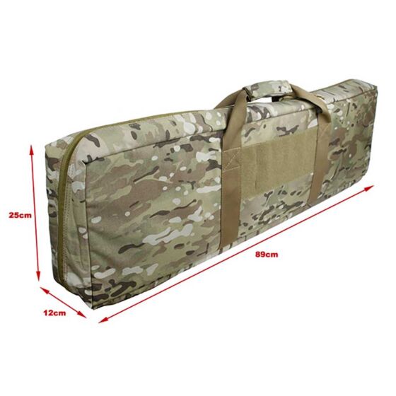 TheBlackShipsTWO Layer rifle bag 89cm (mc)