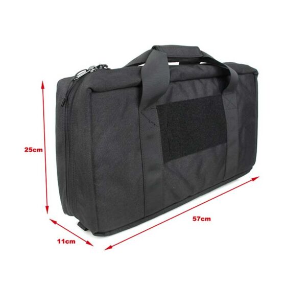 TheBlackShips borsa porta fucile TWO Layer rifle bag 57 (nera)