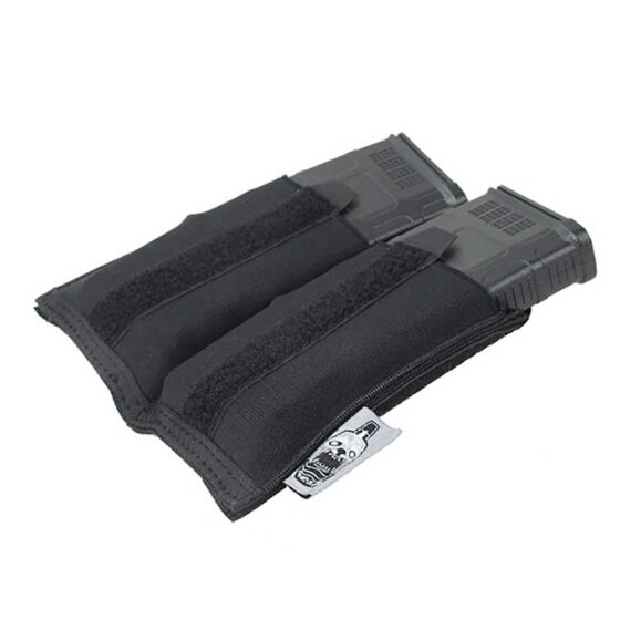TheBlackShips porta caricatori doppio M4 per tattico AVS/JPC (nero)