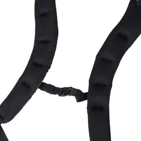 TheBlackShips spallacci imbottiti per borsa porta fucile (neri)