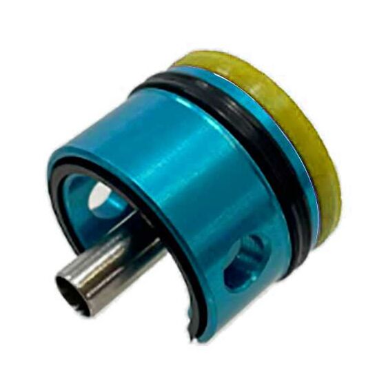 Fps testa cilindro in ergal con DOPPIO-ORING per gear box ver.2 (pad giallo)