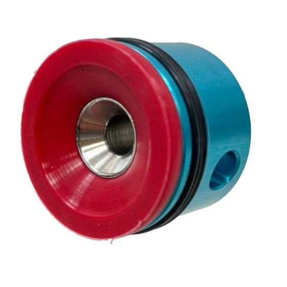 Fps testa cilindro in ergal con X-ORING per gear box ver.2 (pad rosso)
