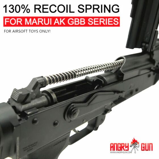 Angry Gun130% recoil spring for Marui AK gas rifle
