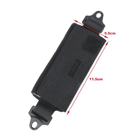 TMC counterweight pouch for helmets (black)