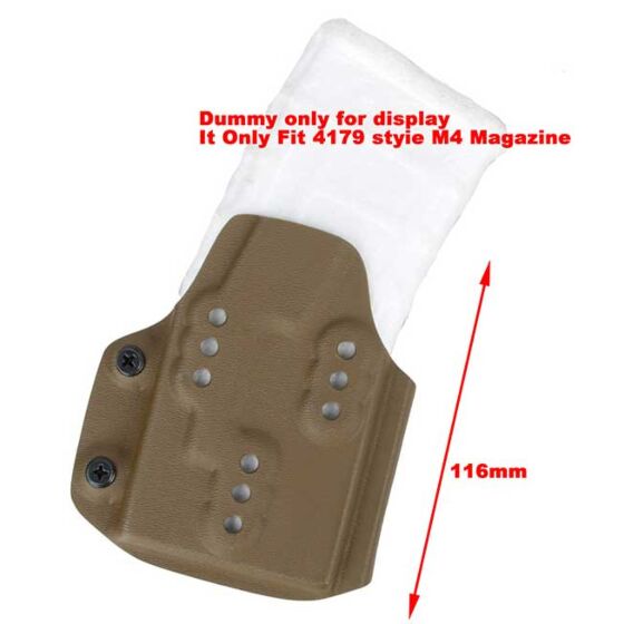 TMC porta caricatore fucile KYDEX 5.56 (dark earth)
