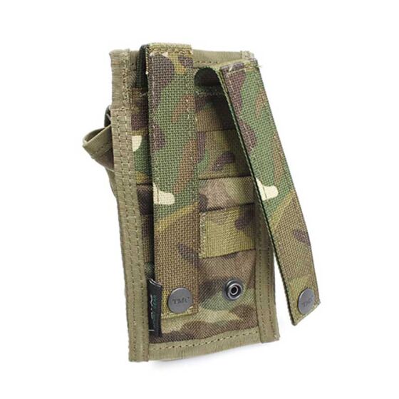 TMC double mag pouch with scissors holder multicam