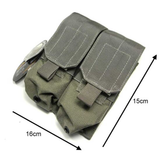 TMC tasca doppia porta 2x caricatore m16 (ranger green)