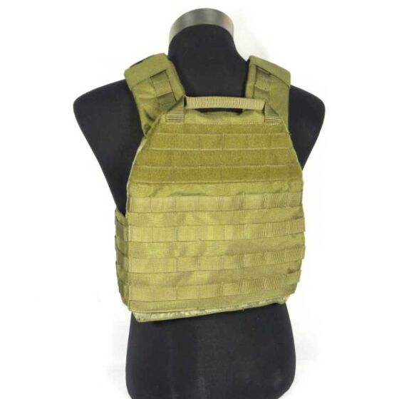 TMC Pi style lightweight plate carrier (vest only) tan