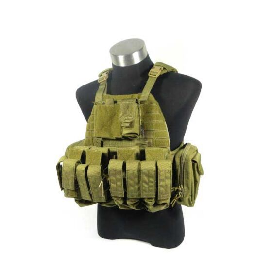 TMC giubbino tattico PI light weight plate carrier tipo B (tan)