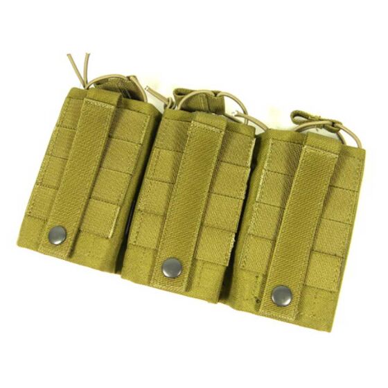 TMC open top triple wedge m4 mag pouch (tan)