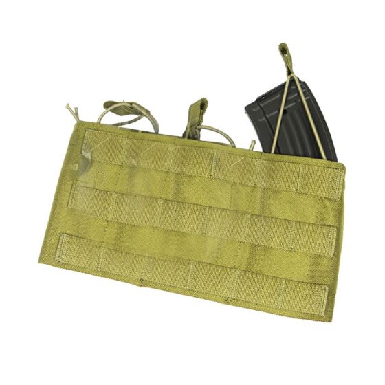 TMC open top triple wedge ak mag pouch (tan)
