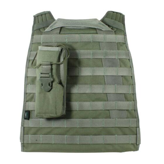 TMC MBSS style plate carrier with 4 pouches (ranger green)