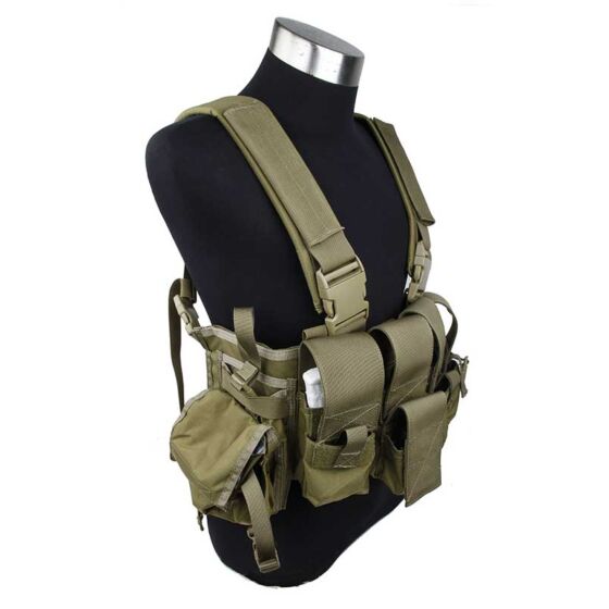 TMC giubbino tattico LBT 1961A chest rig (tan)
