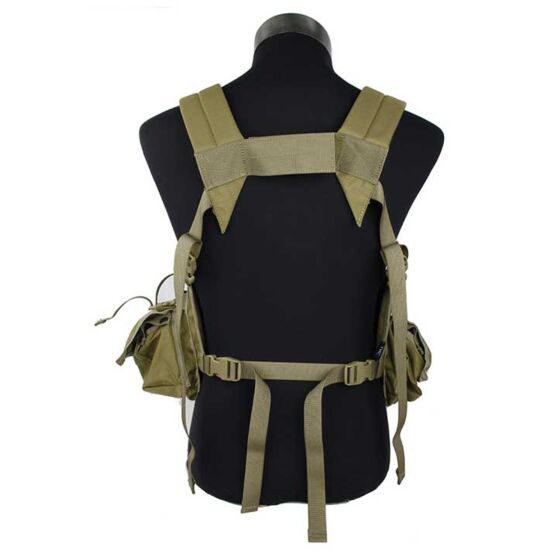 TMC giubbino tattico LBT 1961A chest rig (tan)