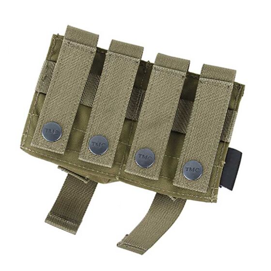TMC SPARTAN dual frangment grenade pouch (tan)