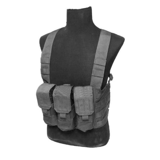 TMC pettorina m4 chest LE 6 caricatori (nera)