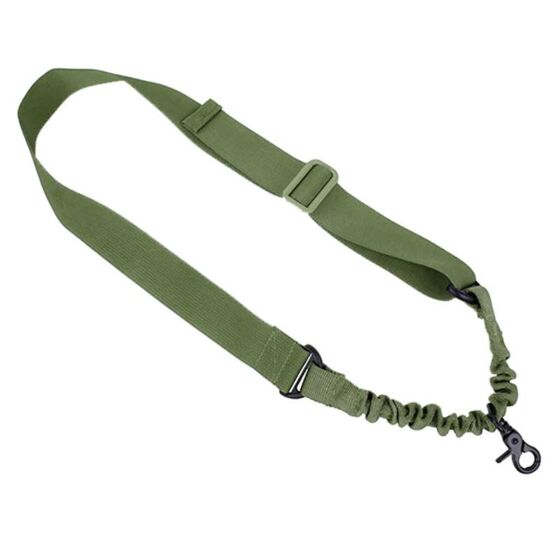 TMC cinghia elastica single point per fucile (verde)