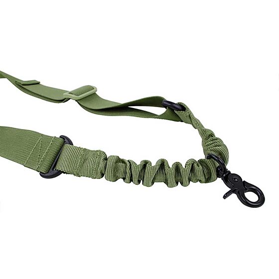 TMC cinghia elastica single point per fucile (verde)