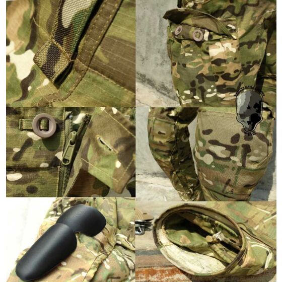 TMC Pantaloni tattici para con protezioni multicam (tmc1269)
