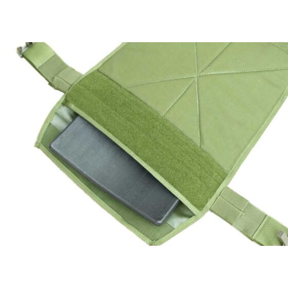 TMC tattico MBSS plate carrier verde