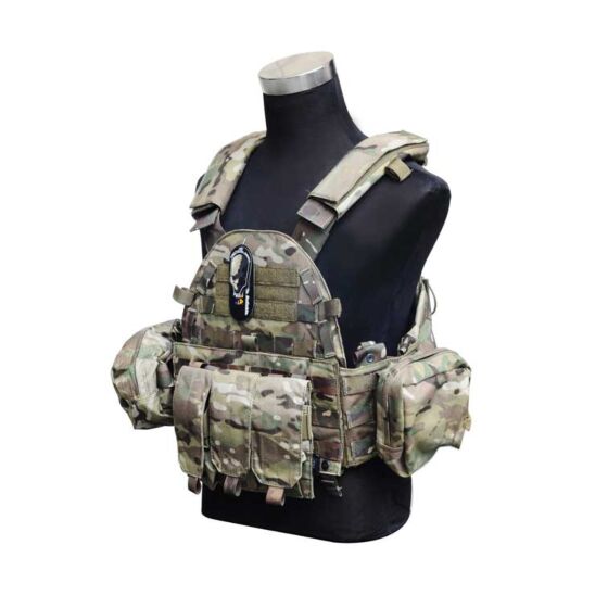 TMC giubbino tattico 094 style plate carrier full set multicam