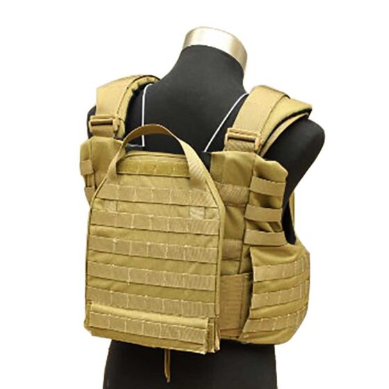TMC giubbino tattico molle CAG armor chassis (tan)