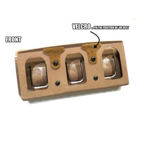 TMC porta caricatori m16 KG-3 per 6094 vest (tan)