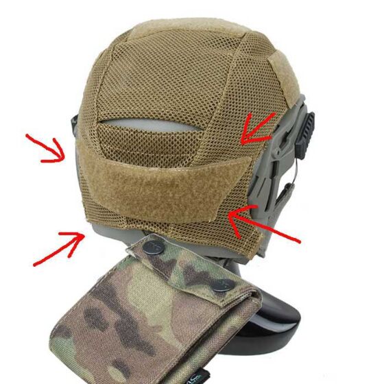 TMC counter weight helmet bag (multicam)