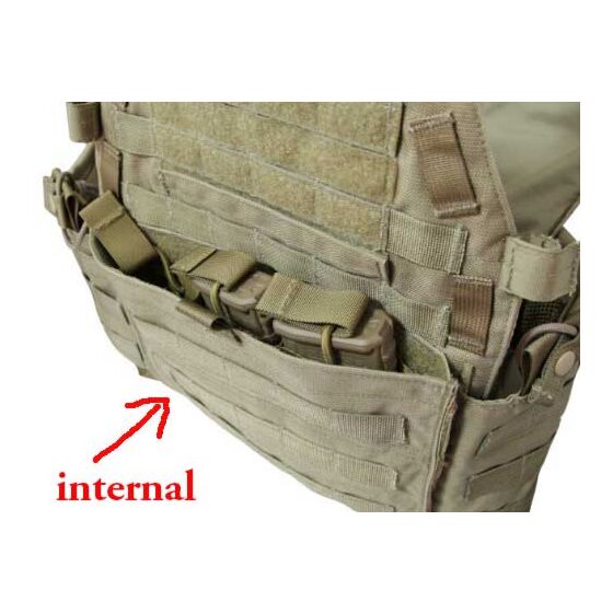 TMC tasca porta caricatori MP7 interno per tattico 6094 vest (tan)