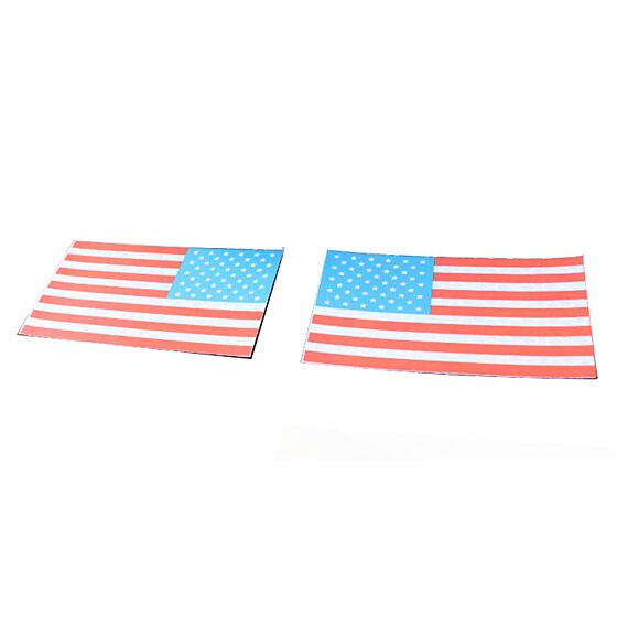 TMC US flag PVC ir patch set