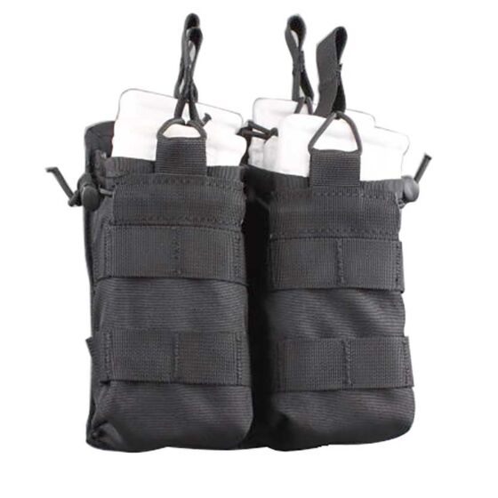 TMC tasca aperta caricatore m16 doppio vano (nera)