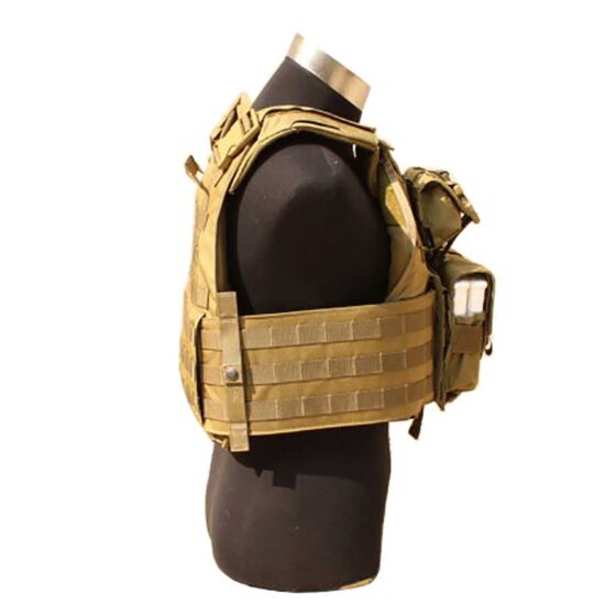 TMC giubbino USMC style SPC armor vest tan