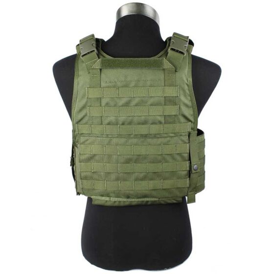 TMC giubbino USMC style SPC armor vest verde